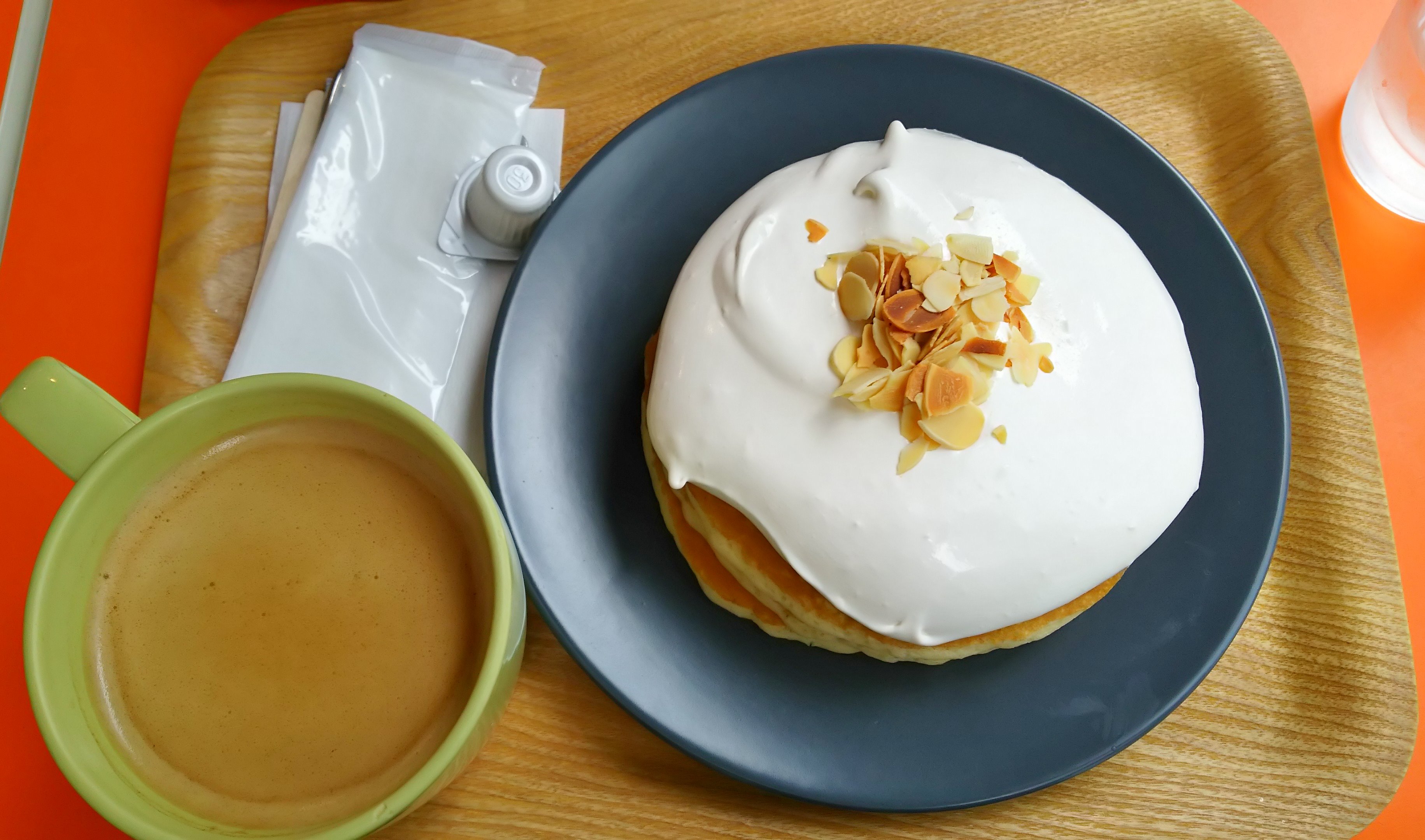 パンケーキにときめく